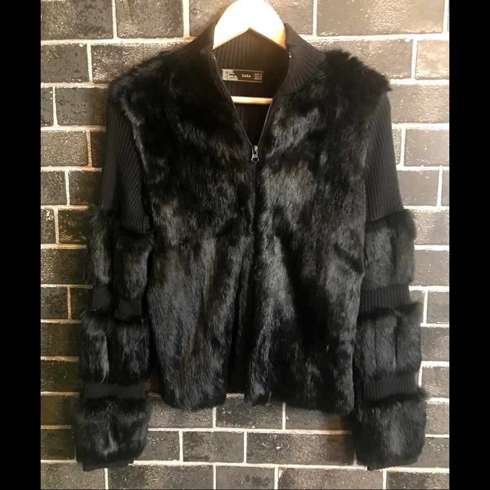 Zara Fur Sweater